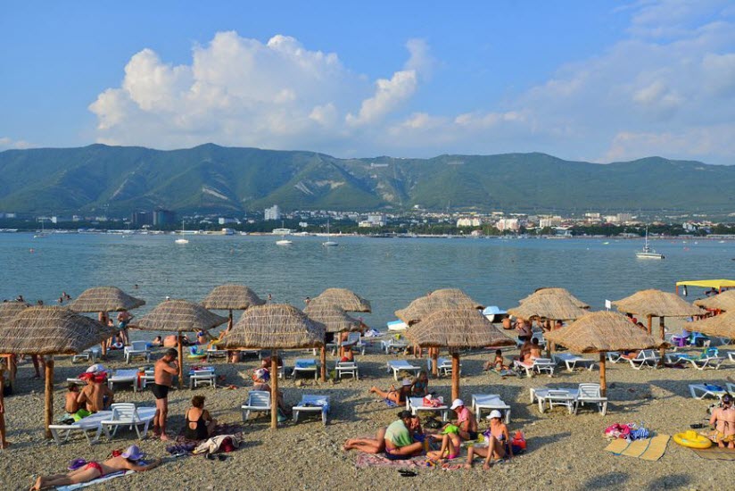 Пляж «Сады морей»